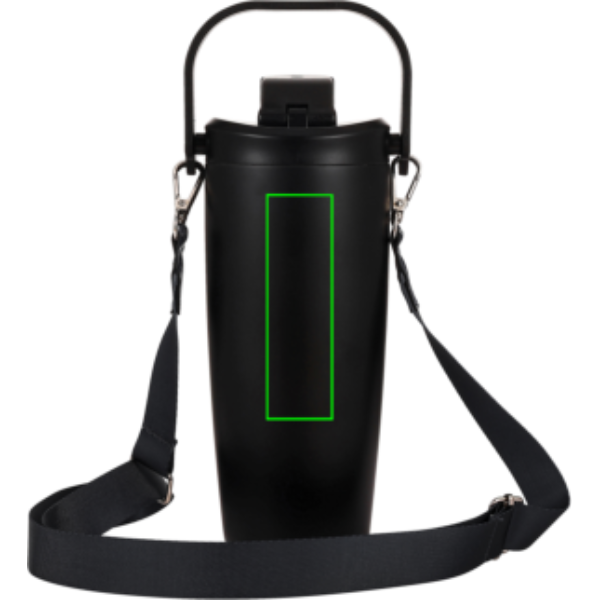 Standskizze: Druckverfahren Lasergravur auf Position „Artikel Rückseite“ – Avira Ayala Crossbody Duosip Becher 600 ml aus RCS-recyceltem Edelstahl mit Logo bedrucken
