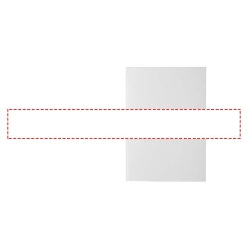 Standskizze: Druckverfahren Digitaldruck auf Papier auf Position „Papierband (max. 430 x 55 mm)“ – Novella Austen A5 recyceltes Softcover Notizbuch – 50 Blatt